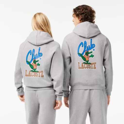 Sweatshirt Jogger Loose Fit Avec Imprimes Iconiques | Lacoste Hot