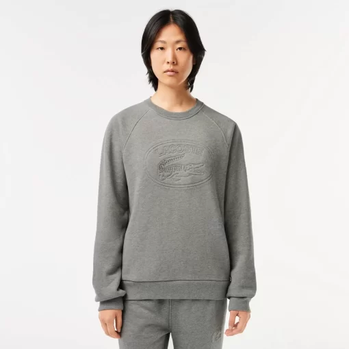 Sweatshirt Jogger Relaxed Fit Avec Broderie Signature | Lacoste New