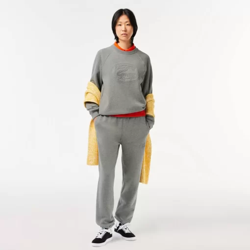 Sweatshirt Jogger Relaxed Fit Avec Broderie Signature | Lacoste New