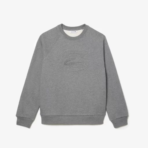 Sweatshirt Jogger Relaxed Fit Avec Broderie Signature | Lacoste New