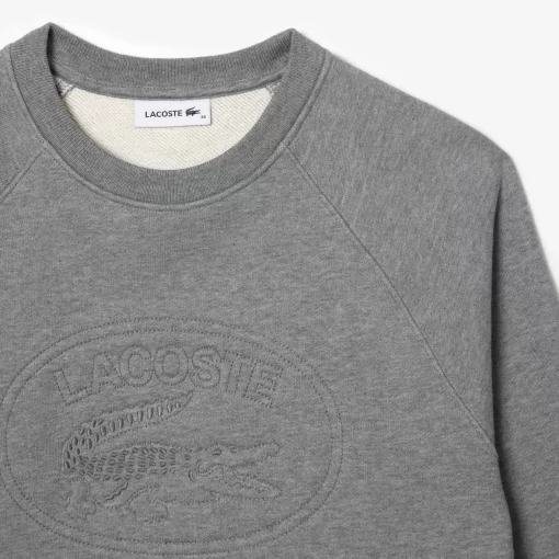 Sweatshirt Jogger Relaxed Fit Avec Broderie Signature | Lacoste New