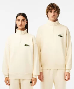 Sweatshirt Jogger Unisexe Col Montant Zippe En Coton Biologique | Lacoste Fashion