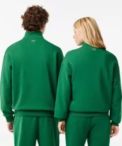 Sweatshirt Jogger Unisexe Col Montant Zippe En Coton Biologique | Lacoste Cheap