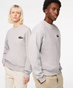 Sweatshirt Jogger Unisexe Loose Fit Avec Badge Crocodile | Lacoste Sale