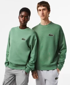 Sweatshirt Jogger Unisexe Loose Fit Avec Badge Crocodile | Lacoste Fashion