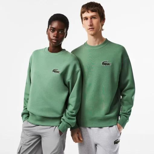 Sweatshirt Jogger Unisexe Loose Fit Avec Badge Crocodile | Lacoste Fashion