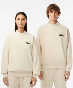 Sweatshirt Jogger Unisexe Loose Fit Avec Badge Crocodile | Lacoste New