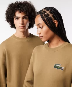 Sweatshirt Jogger Unisexe Loose Fit Avec Badge Crocodile | Lacoste Online