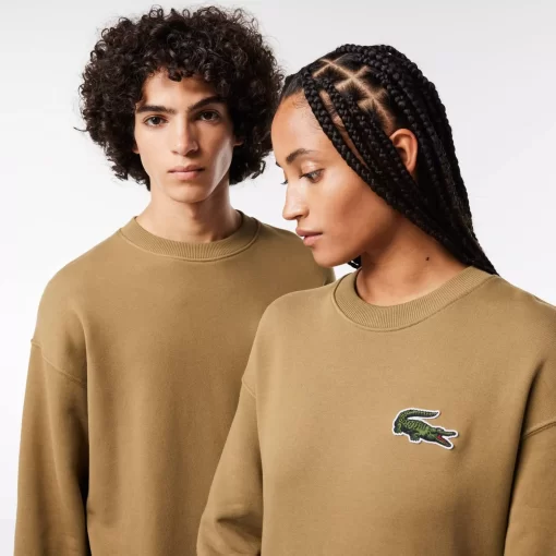 Sweatshirt Jogger Unisexe Loose Fit Avec Badge Crocodile | Lacoste Online