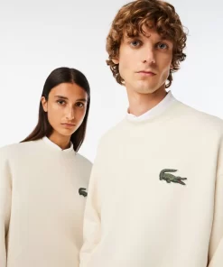 Sweatshirt Jogger Unisexe Loose Fit Avec Badge Crocodile | Lacoste New