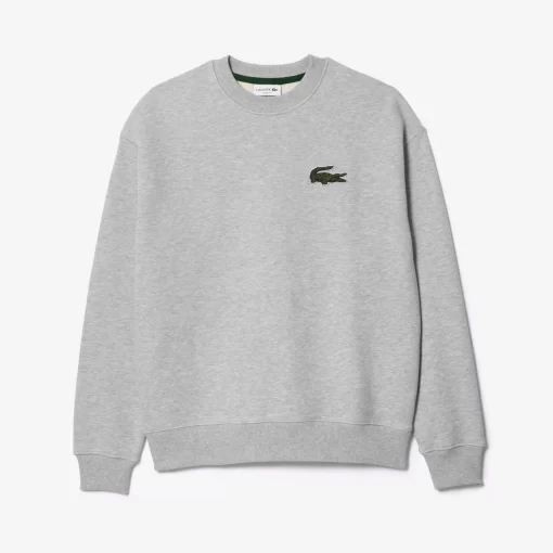 Sweatshirt Jogger Unisexe Loose Fit Avec Badge Crocodile | Lacoste Sale