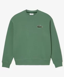 Sweatshirt Jogger Unisexe Loose Fit Avec Badge Crocodile | Lacoste Fashion