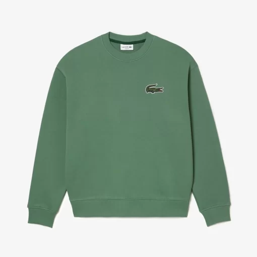 Sweatshirt Jogger Unisexe Loose Fit Avec Badge Crocodile | Lacoste Fashion