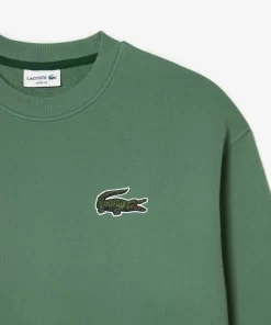 Sweatshirt Jogger Unisexe Loose Fit Avec Badge Crocodile | Lacoste Fashion