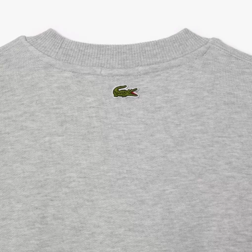 Sweatshirt Jogger Unisexe Loose Fit Avec Badge Crocodile | Lacoste Sale