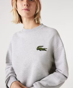 Sweatshirt Jogger Unisexe Loose Fit Avec Badge Crocodile | Lacoste Sale