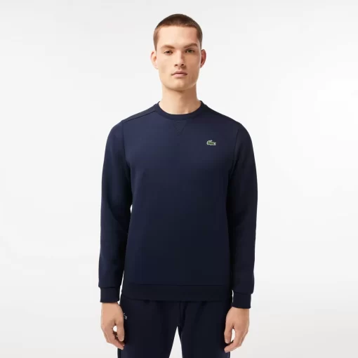 Sweatshirt Sport Uni Avec Empiecements Mesh | Lacoste Online