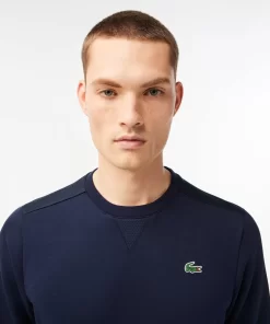 Sweatshirt Sport Uni Avec Empiecements Mesh | Lacoste Online