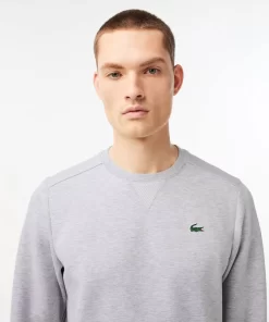 Sweatshirt Sport Uni Avec Empiecements Mesh | Lacoste New