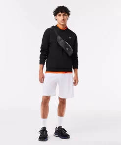 Sweatshirt Sport Uni Avec Empiecements Mesh | Lacoste Cheap