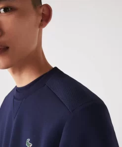 Sweatshirt Sport Uni Avec Empiecements Mesh | Lacoste Online