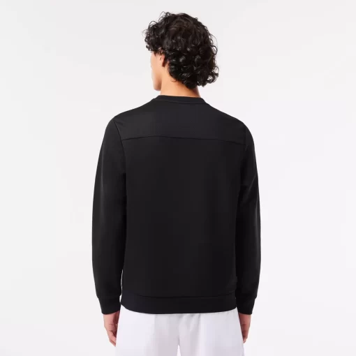 Sweatshirt Sport Uni Avec Empiecements Mesh | Lacoste Cheap