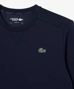 Sweatshirt Sport Uni Avec Empiecements Mesh | Lacoste Online