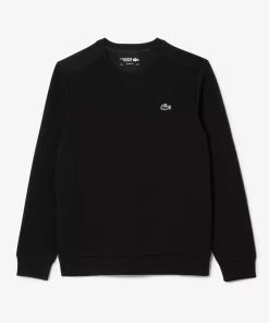 Sweatshirt Sport Uni Avec Empiecements Mesh | Lacoste Cheap