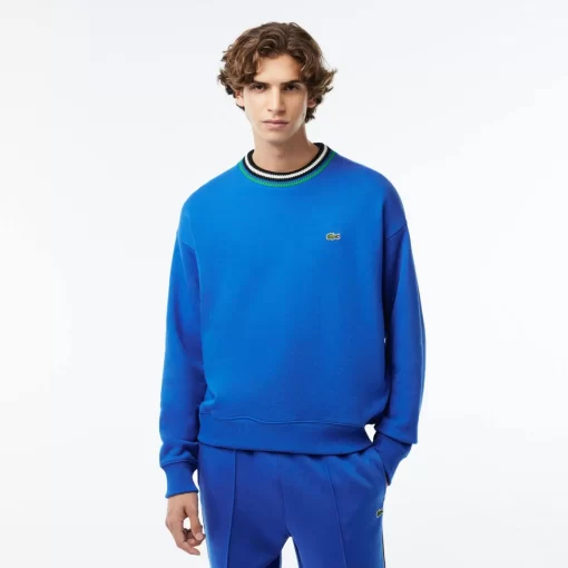 Sweatshirt Loose Fit Fabrique En France | Lacoste Hot