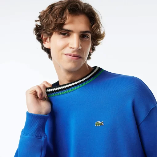 Sweatshirt Loose Fit Fabrique En France | Lacoste Hot