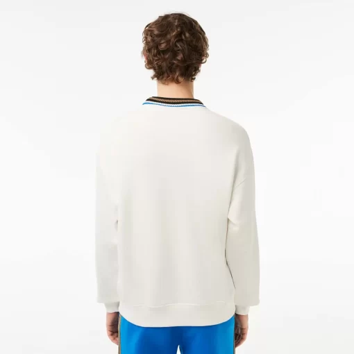 Sweatshirt Loose Fit Fabrique En France | Lacoste Fashion