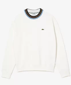 Sweatshirt Loose Fit Fabrique En France | Lacoste Fashion