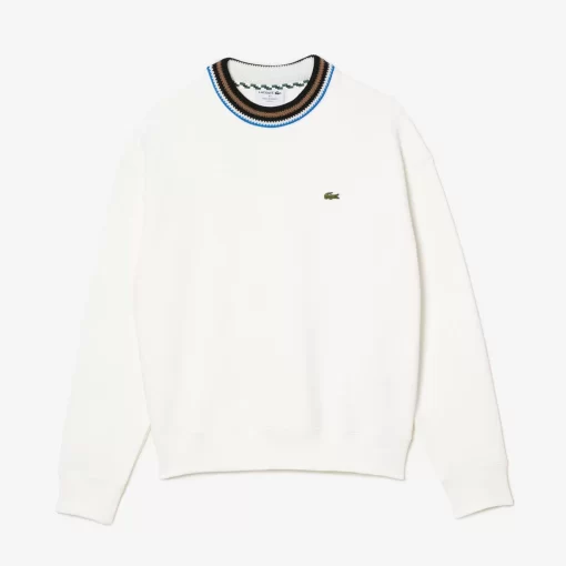 Sweatshirt Loose Fit Fabrique En France | Lacoste Fashion