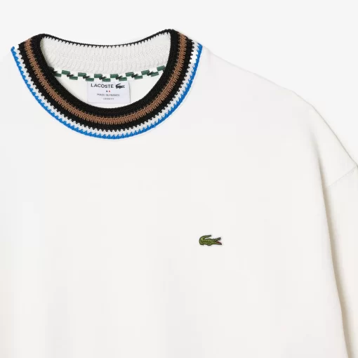 Sweatshirt Loose Fit Fabrique En France | Lacoste Fashion