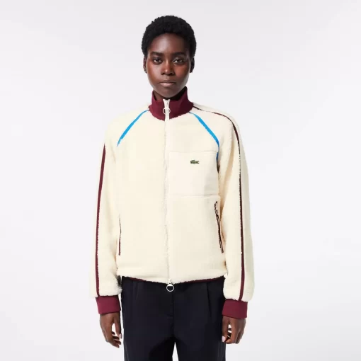 Sweatshirt Polaire Avec Details Contrastes | Lacoste Cheap