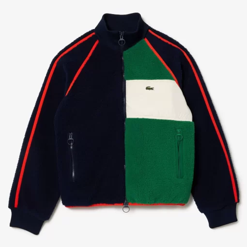 Sweatshirt Polaire Avec Details Contrastes | Lacoste Outlet