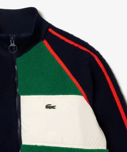 Sweatshirt Polaire Avec Details Contrastes | Lacoste Outlet