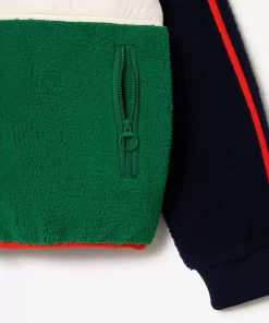 Sweatshirt Polaire Avec Details Contrastes | Lacoste Outlet