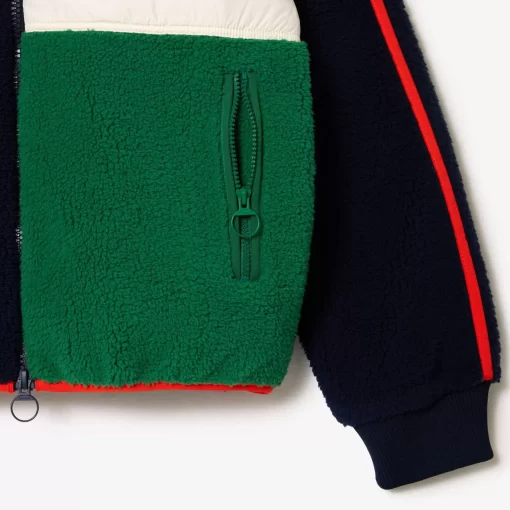 Sweatshirt Polaire Avec Details Contrastes | Lacoste Outlet