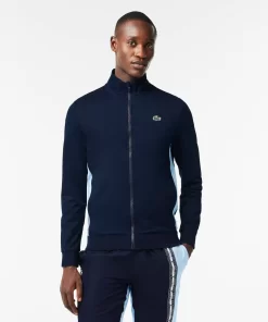 Sweatshirt Tennis Zippe En Tissu Indemaillable | Lacoste Flash Sale