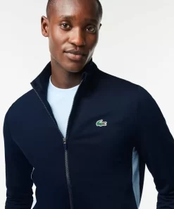 Sweatshirt Tennis Zippe En Tissu Indemaillable | Lacoste Flash Sale