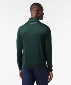 Sweatshirt Tennis Zippe En Tissu Indemaillable | Lacoste Flash Sale