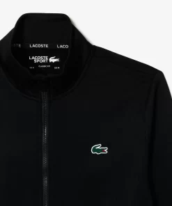 Sweatshirt Tennis Zippe En Tissu Indemaillable | Lacoste Cheap