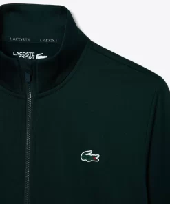 Sweatshirt Tennis Zippe En Tissu Indemaillable | Lacoste Flash Sale