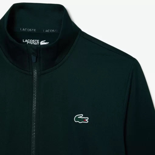 Sweatshirt Tennis Zippe En Tissu Indemaillable | Lacoste Flash Sale