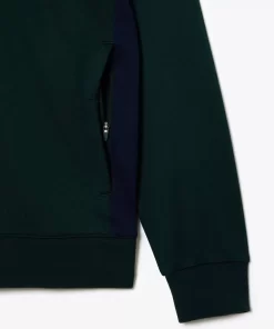 Sweatshirt Tennis Zippe En Tissu Indemaillable | Lacoste Flash Sale