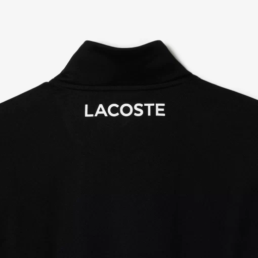 Sweatshirt Tennis Zippe En Tissu Indemaillable | Lacoste Cheap