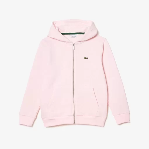 Sweatshirt Zippe A Capuche Enfant Avec Poche Kangourou | Lacoste Clearance