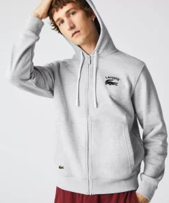 Sweatshirt Zippe A Capuche Homme Classic Fit | Lacoste Store