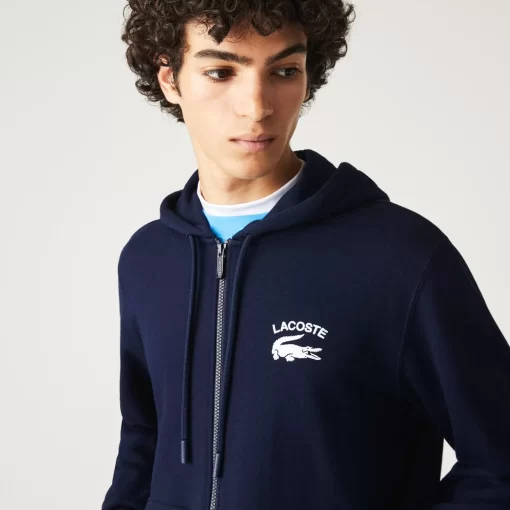 Sweatshirt Zippe A Capuche Homme Classic Fit | Lacoste Sale